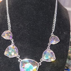 Paparazzi necklace with earrings